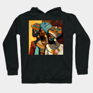 African Print Design Hoodie